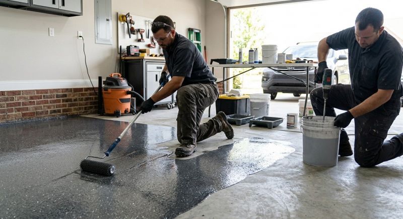 Concrete Epoxy Service in Winston Salem, NC