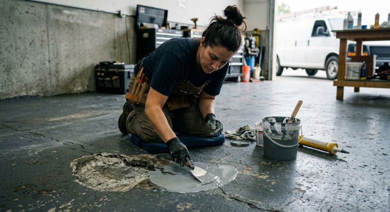 Concrete Floor Coating Service in Loudoun County, VA
