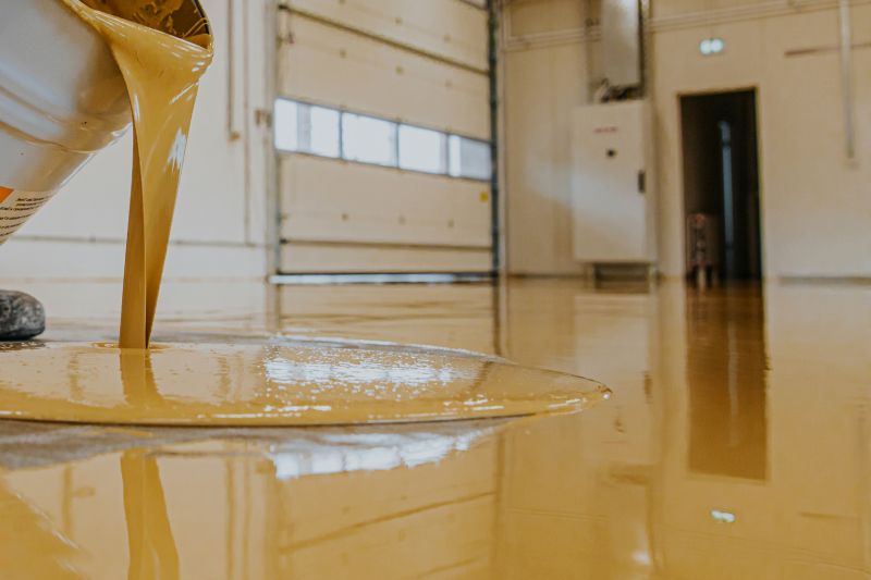 Garage Floor Staining in Raleigh, NC