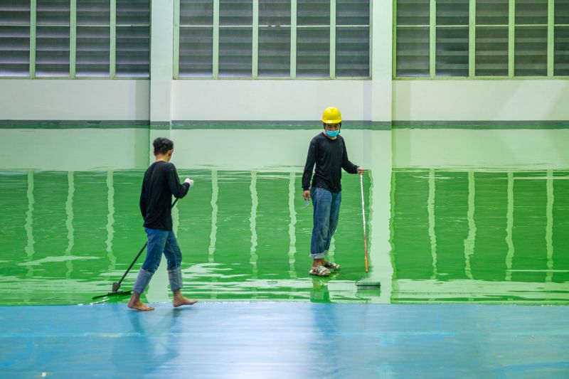Residential Floor Coating in Alexandria, VA